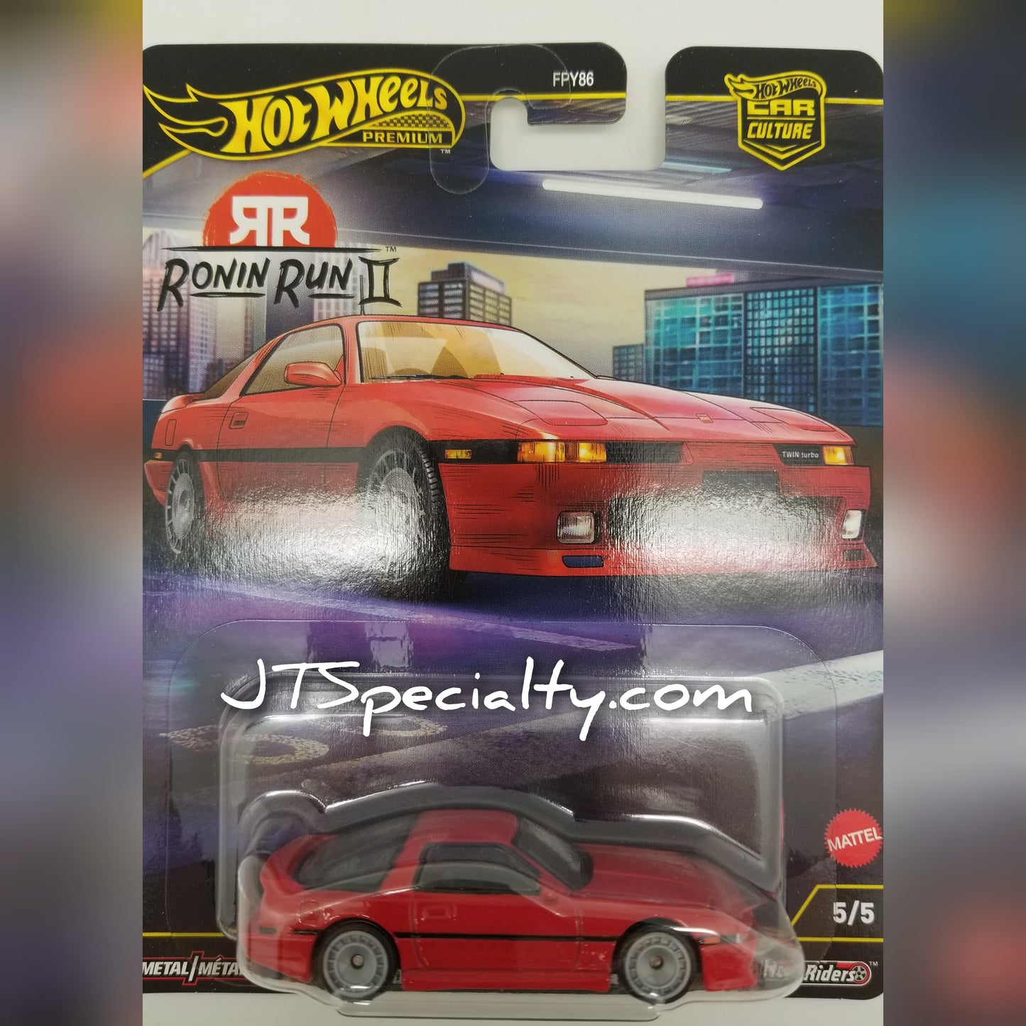 Hot Wheels Car Culture Ronin Run II '89 Toyota Supra