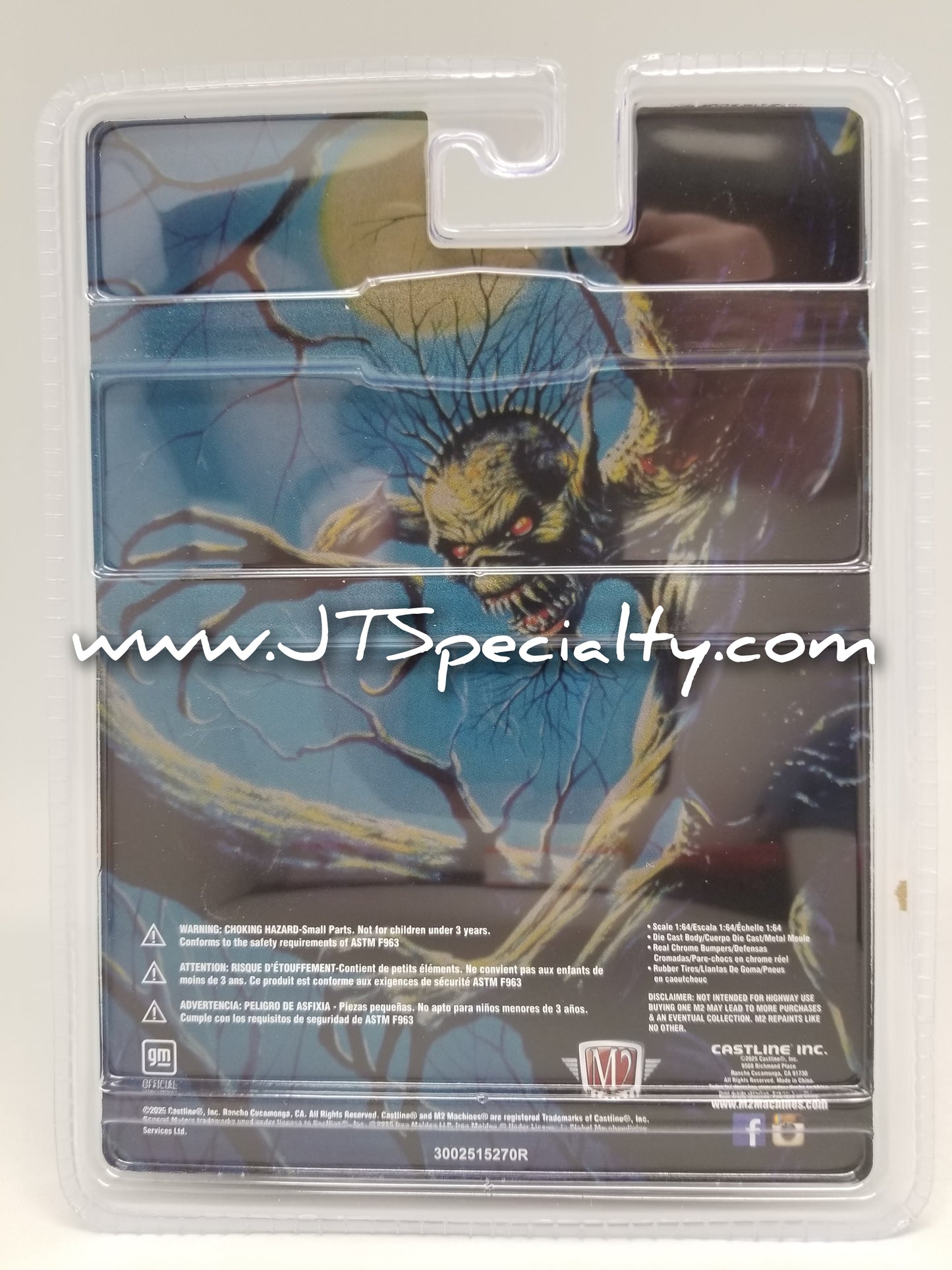 M2 CHASE 1975 Chevrolet Van G10 4x4 - Iron Maiden Rock Legends