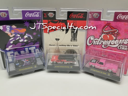 M2 52500-A59 Set of 3 - Coca-Cola, Franta & Cherry Coke