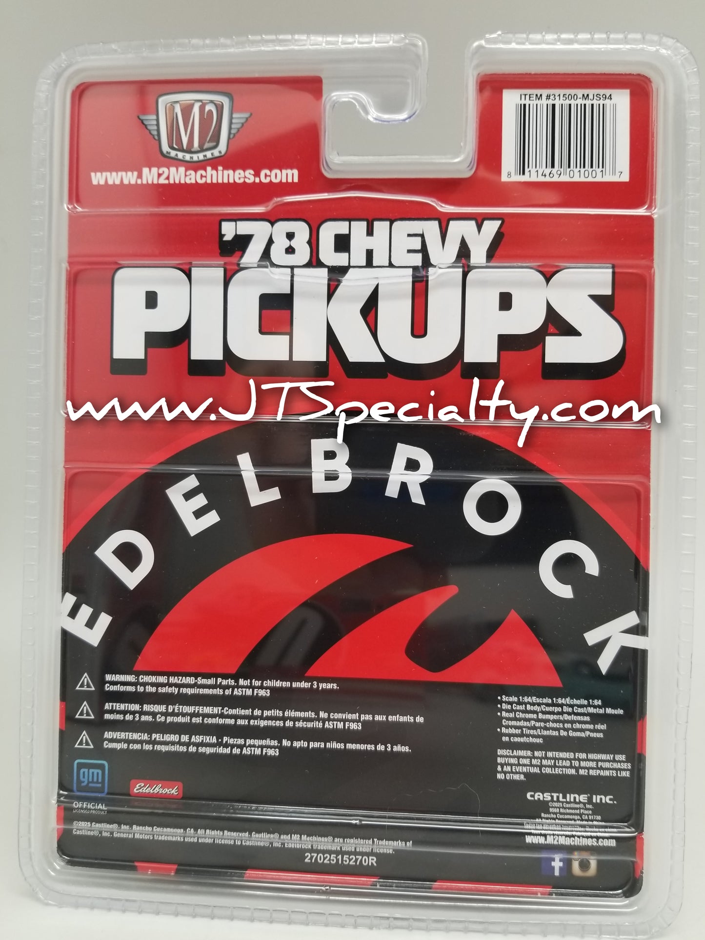 M2 CHASE 1978 Chevrolet Cheyenne Super 30 - Edelbrock - MiJo