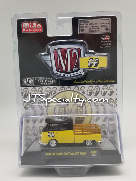 M2 1961 VW Double Cab Truck USA Model - Mooneyes - MiJo