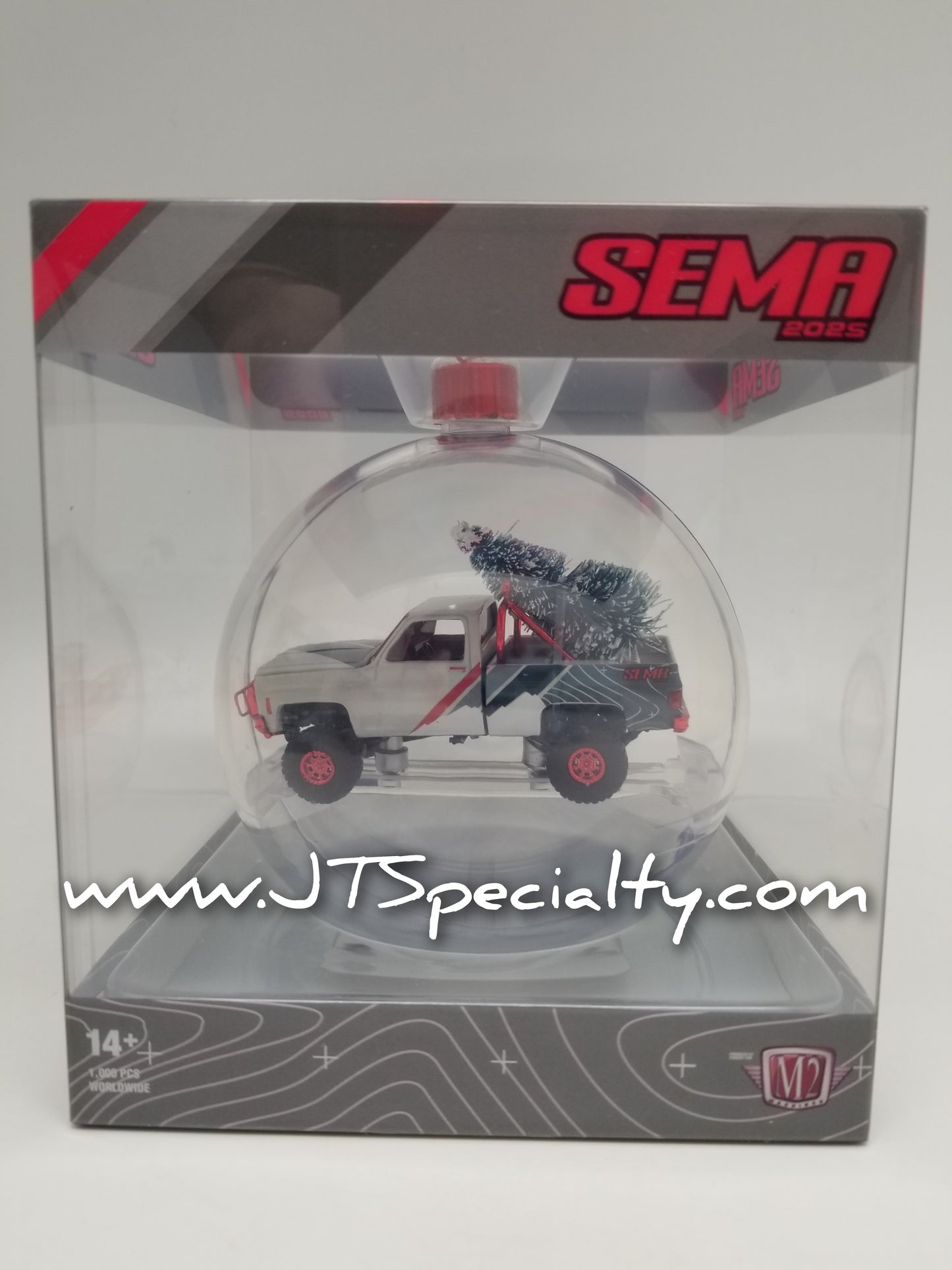 M2 1973 Chevrolet Cheyenne Super 10 4x4 - SEMA 2025 Christmas Ornament