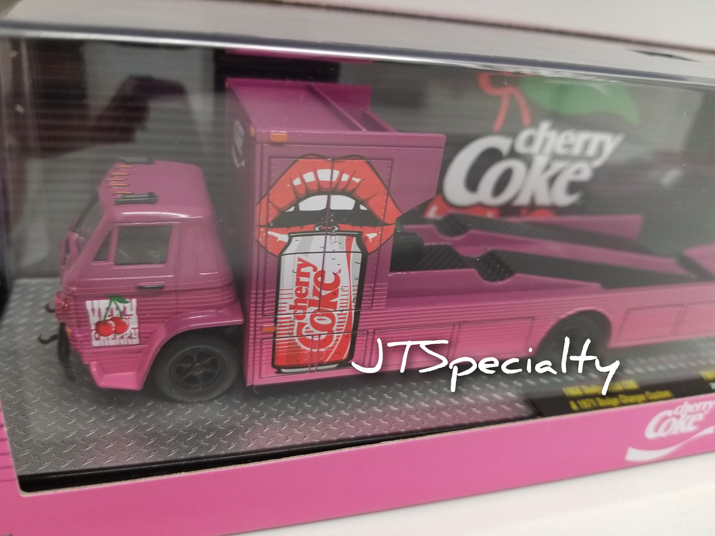 M2 1966 Dodge L600 COE & 1971 Charger - Cherry Coke Auto Hauler