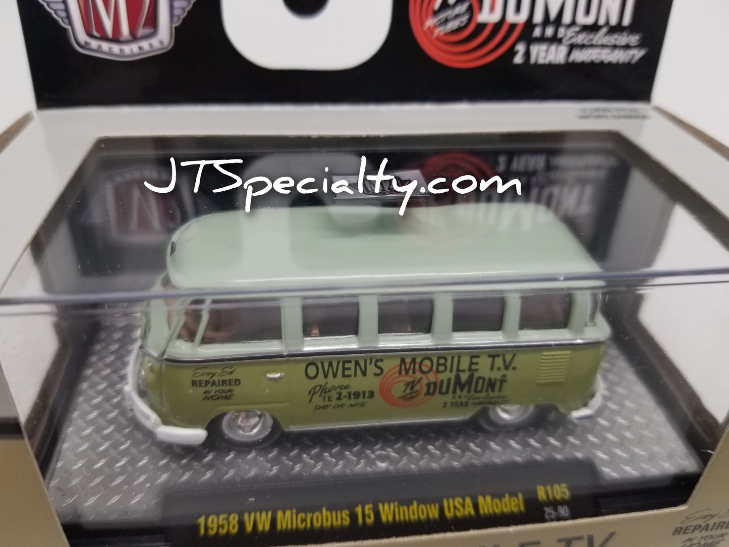 M2 1958 VW Microbus 15 Windows USA Model - Owen's Mobile TV