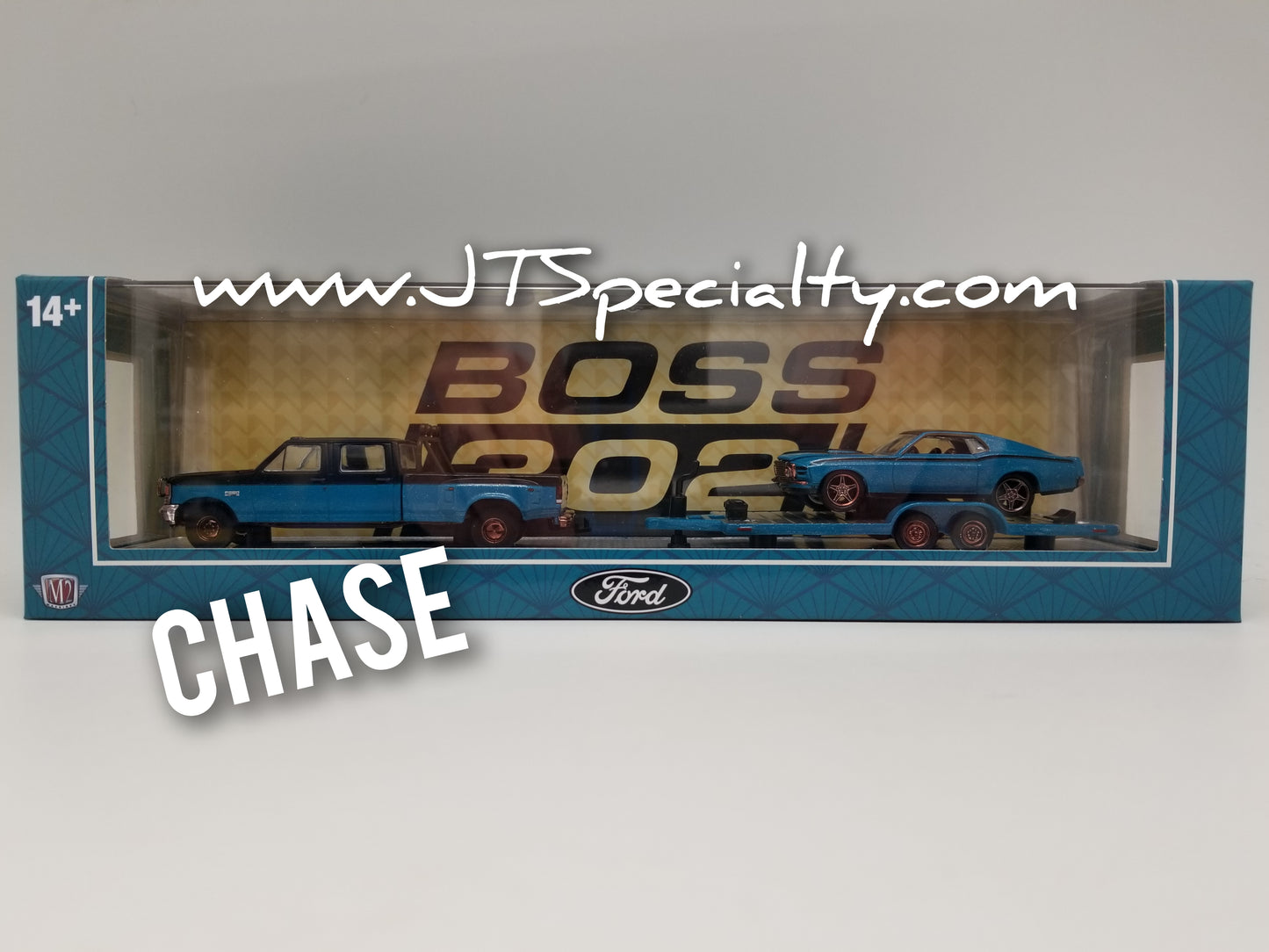 M2 CHASE 1990 Ford F-350 Dually & 1970 Mustang Custom - Auto Hauler