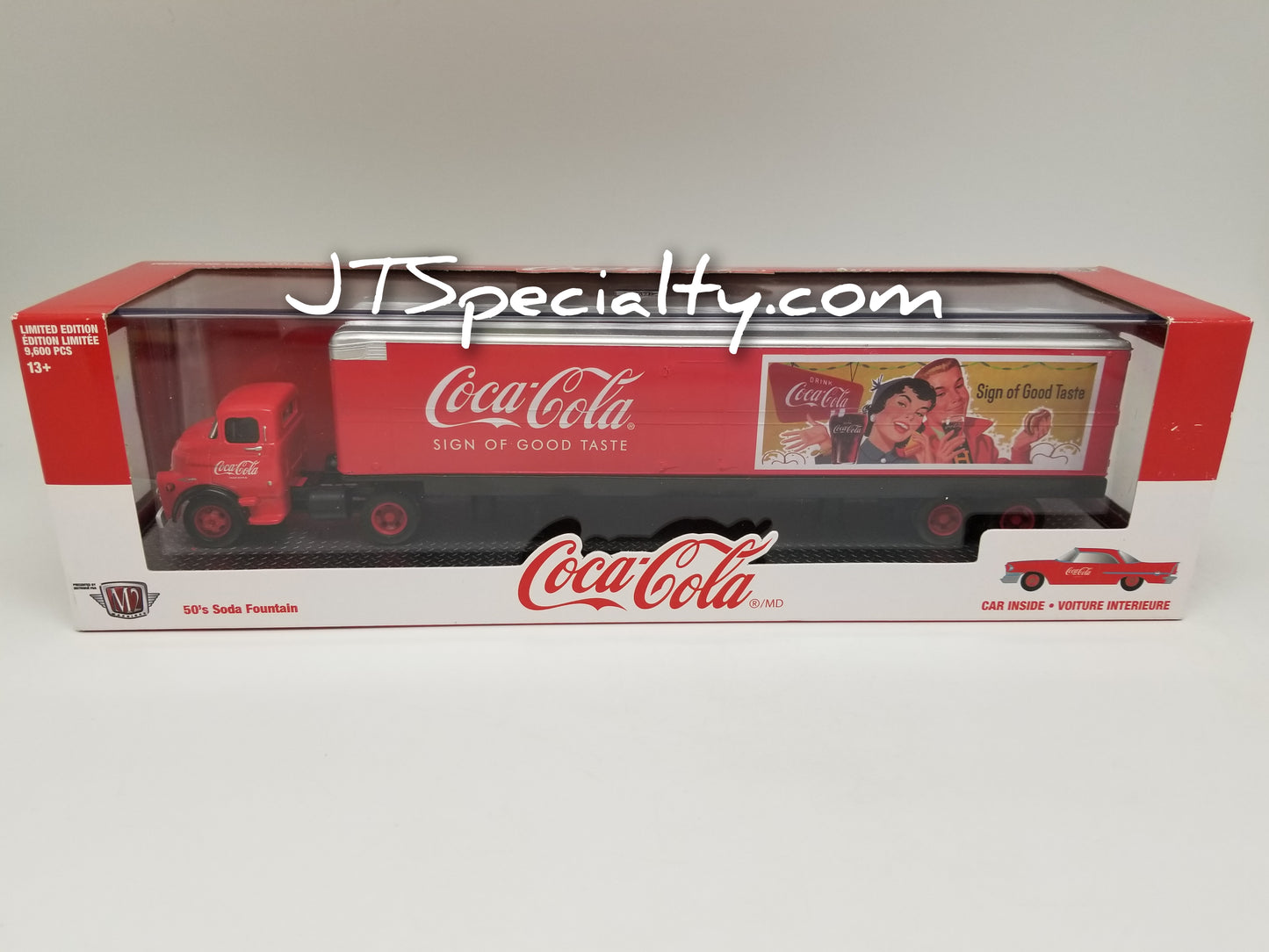 M2 1957 Dodge COE & 1957 Chrysler 300C Auto Hauler - Coca-Cola