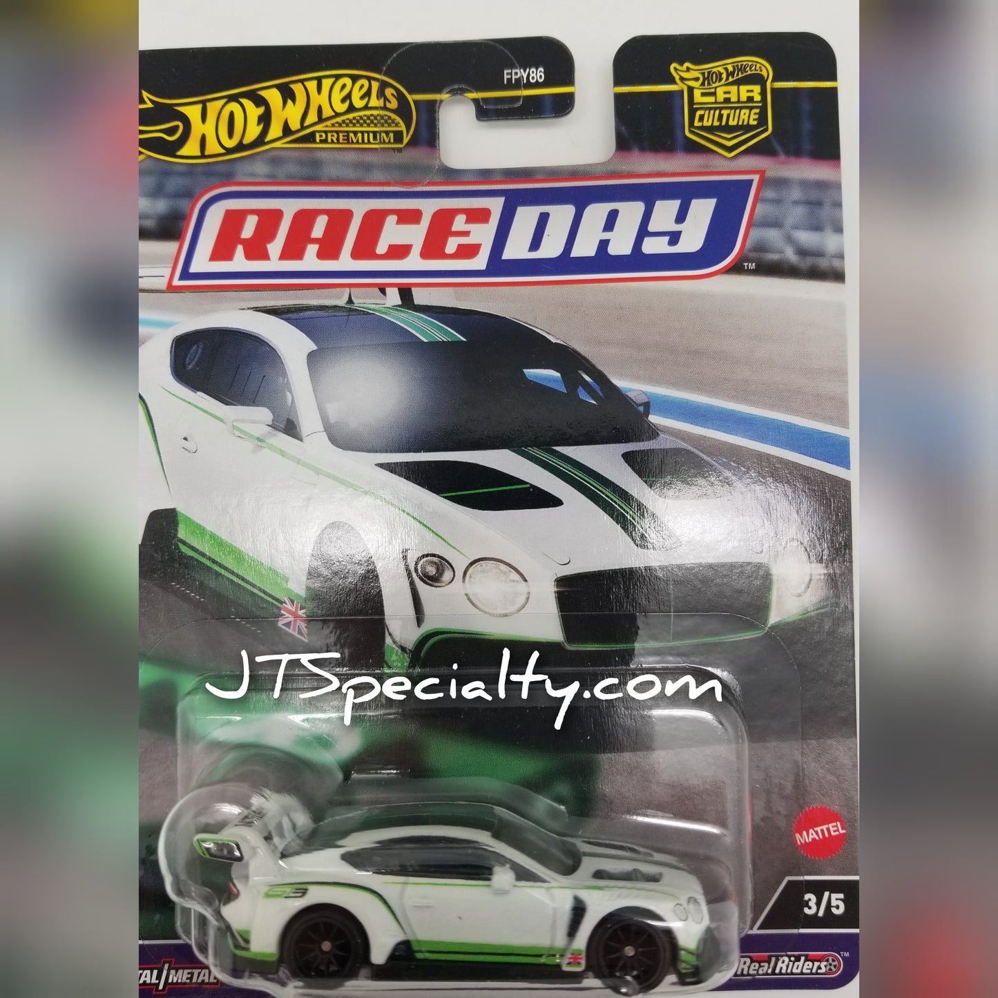 Hot Wheels RACE DAY 2018 Bentley Continental GT3