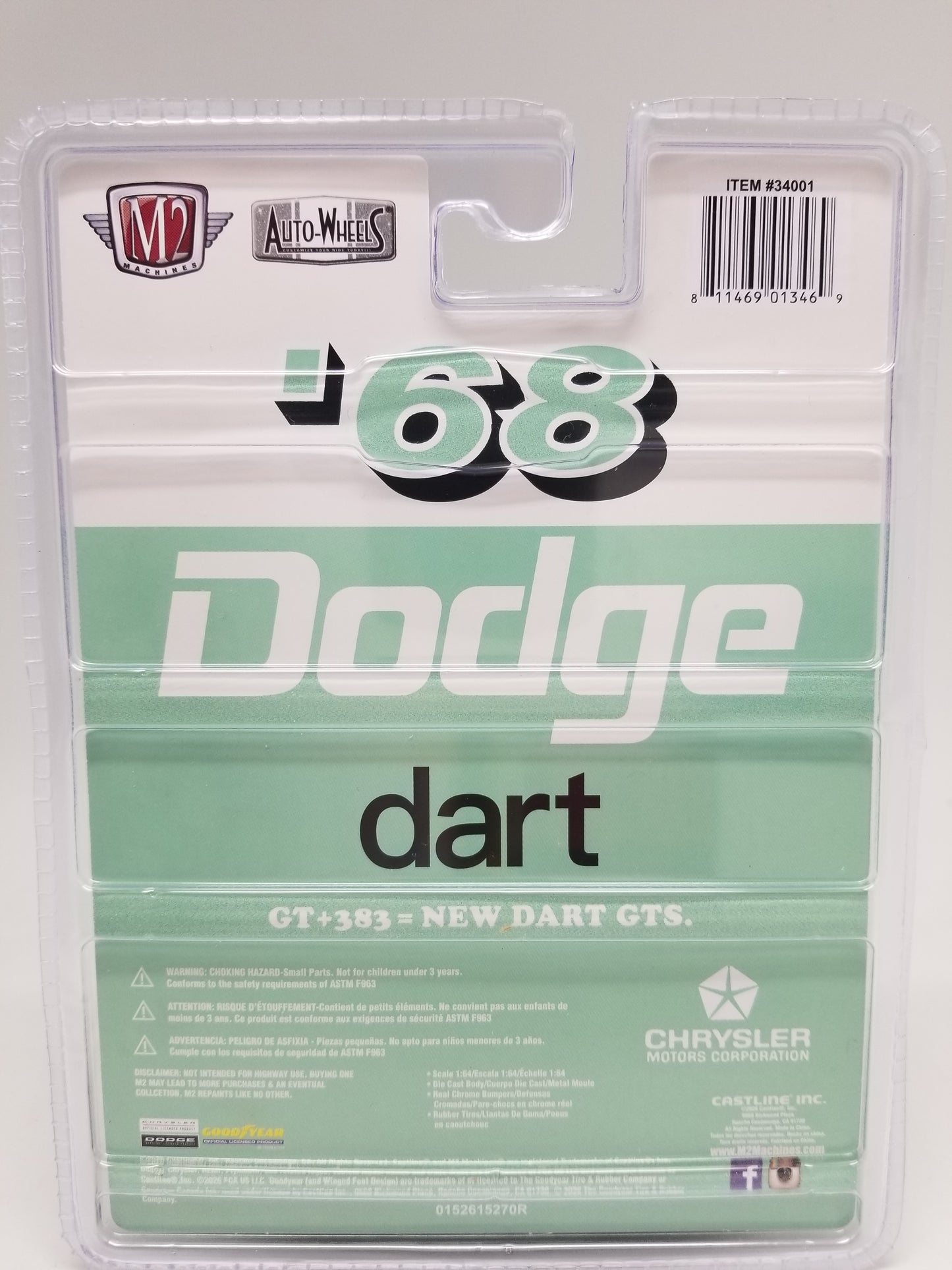 M2 1968 Dodge Dart GTS - Auto Wheels