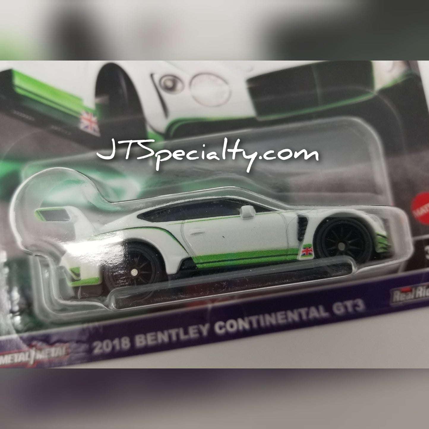 Hot Wheels RACE DAY 2018 Bentley Continental GT3