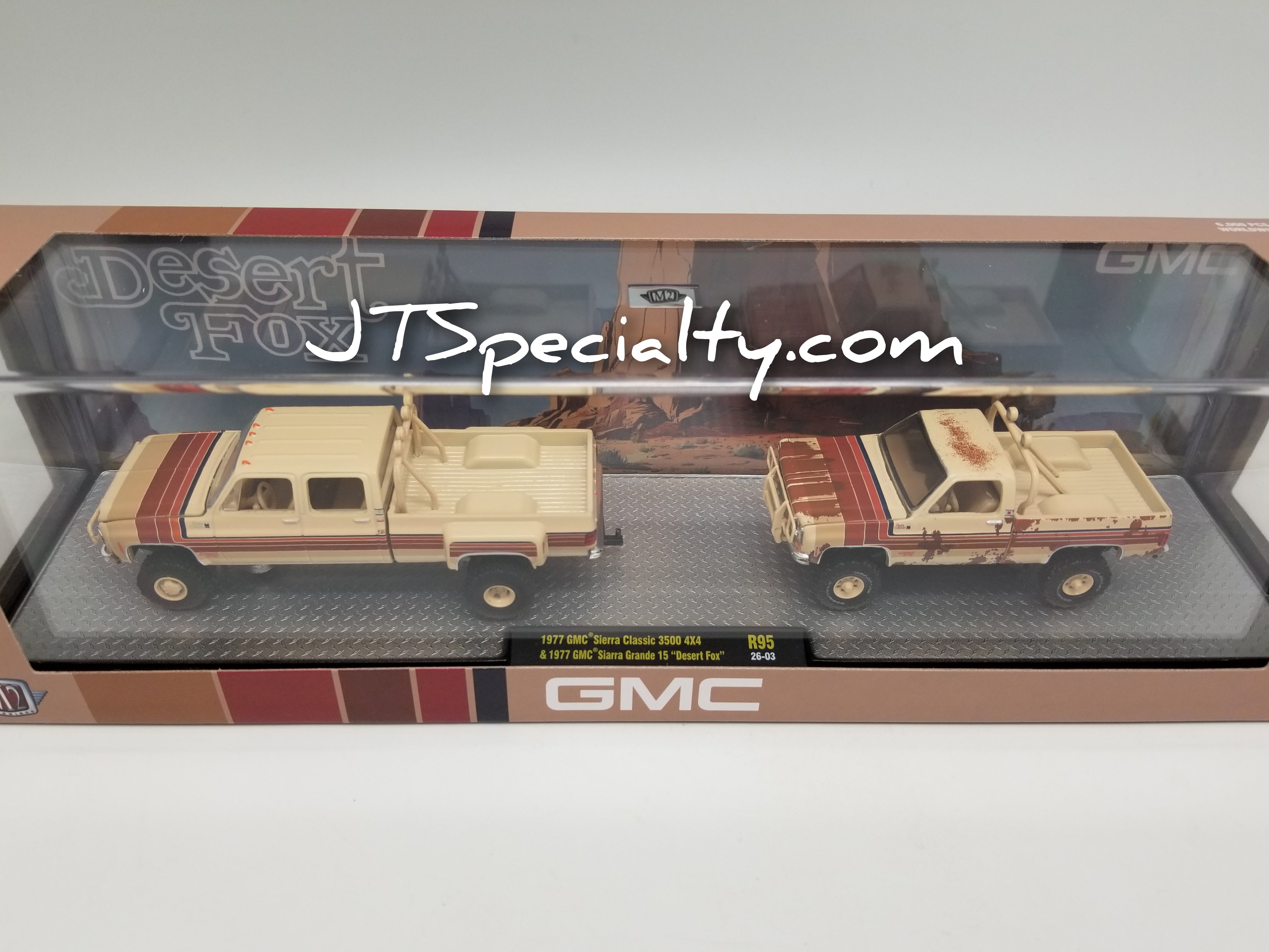 M2 1977 GMC Sierra 3500 4x4 & 1977 Grande 15 Desert Fox - Auto
