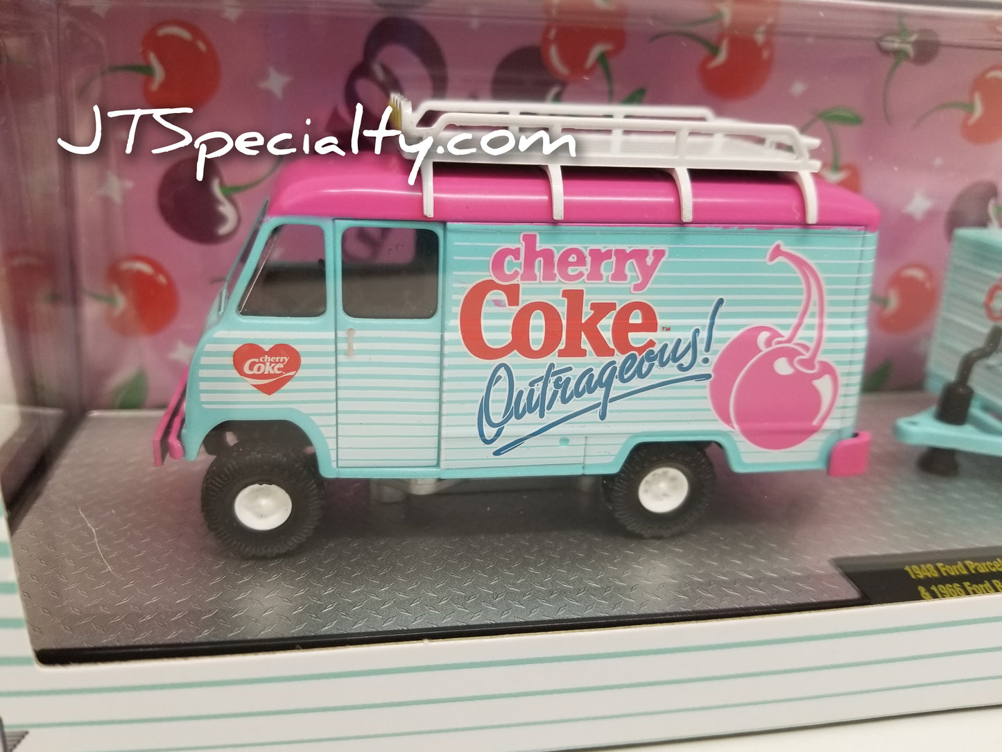 M2 1948 Ford Parcel Truck 4x4 & 1966 Bronco - Coca~Cola Auto Hauler