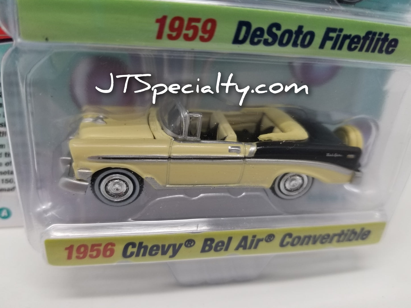 JL 2 Pack - 1959 DeSoto Fireflite & 1956 Chevy Bel Air Convertible