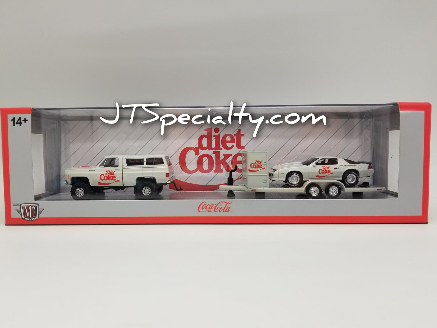 M2 1973 Chevrolet Cheyenne Super 10 4X4 & 1985 Camaro IROC-Z - Diet Coke Auto Hauler