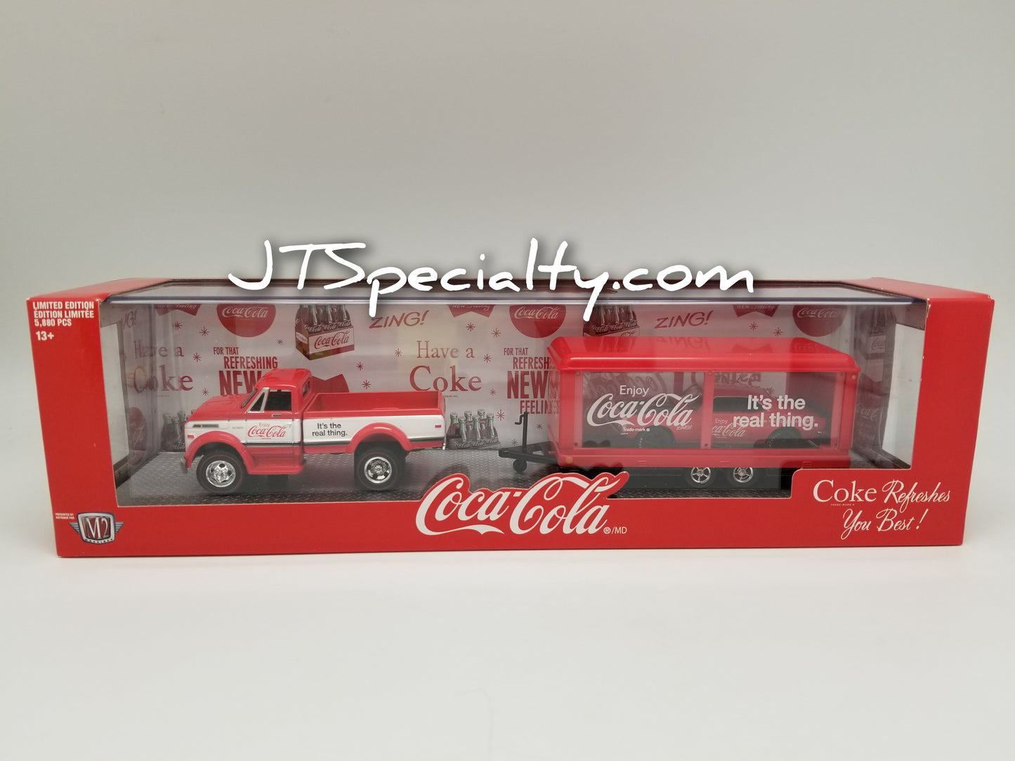 M2 1970 Chevrolet C60 Truck & 1968 Camaro SS 350 - Coca-Cola Auto Hauler