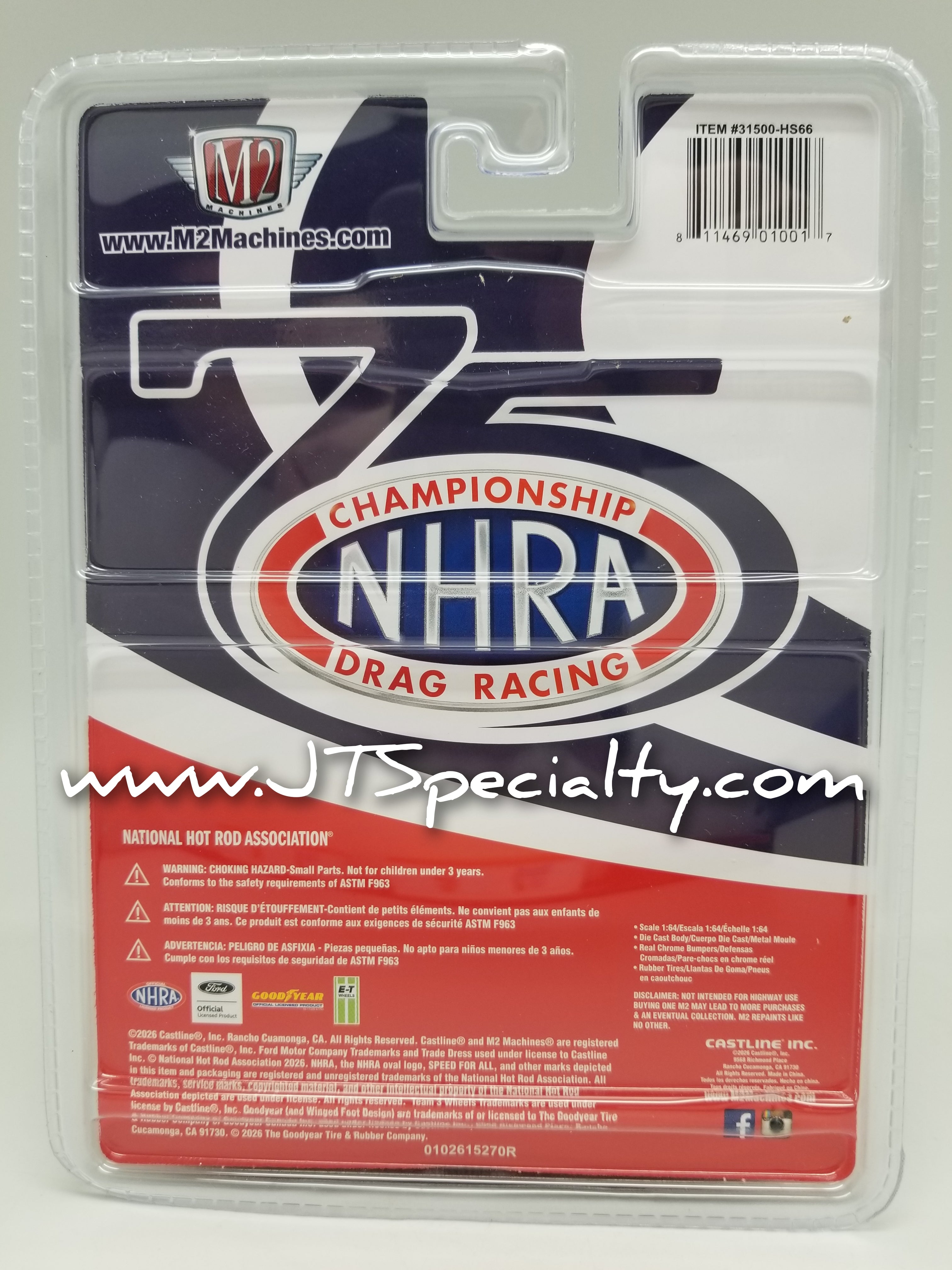 M2 1969 NHRA Ford Mustang Funny Car - HOBBY SPECIAL – JTSpecialty
