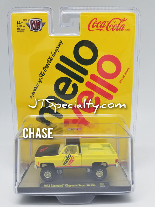 M2 CHASE 1973 Chevrolet Cheyenne Super 10 4X4 – Mello Yello