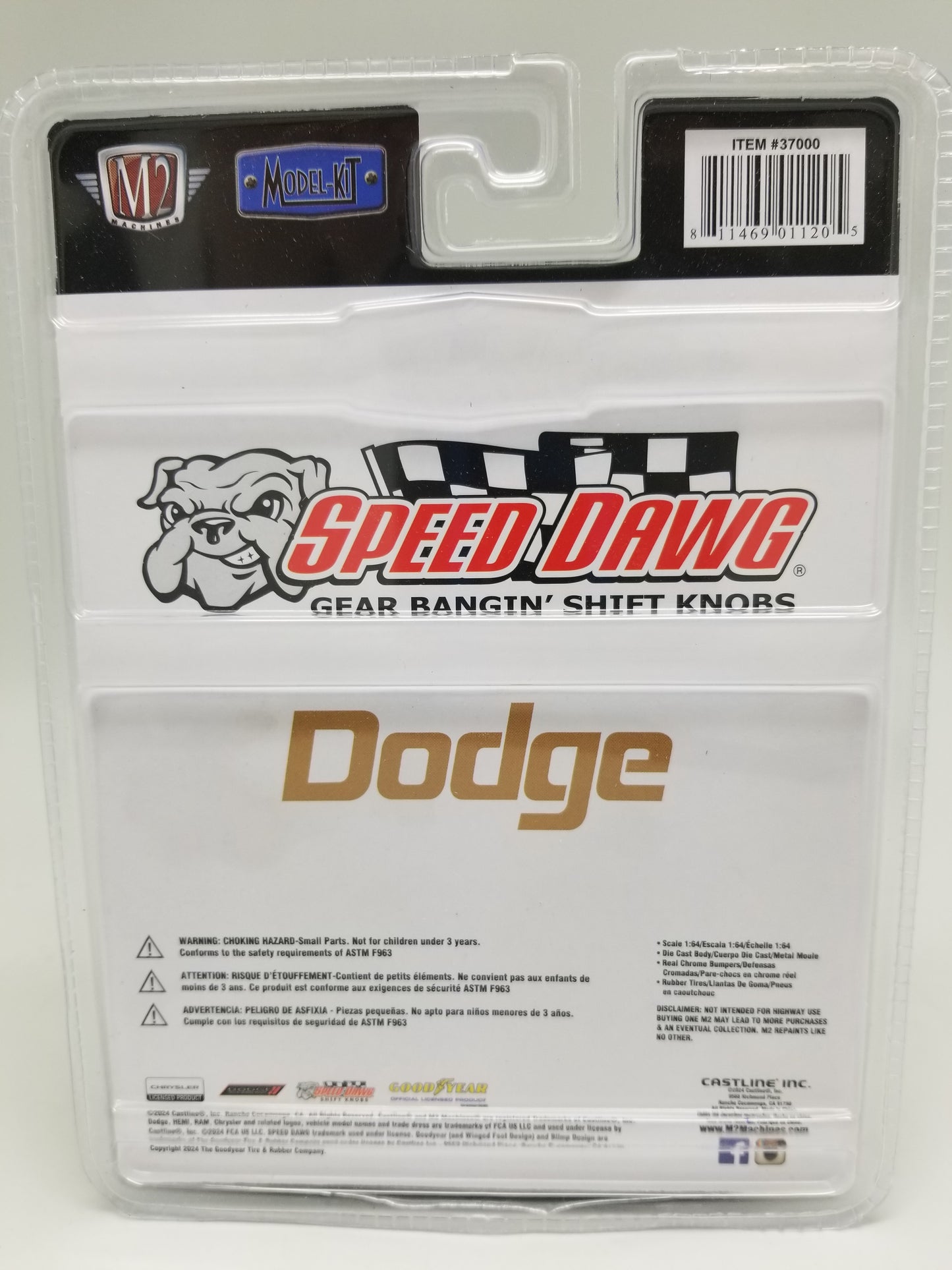 M2 CHASE 1966 Dodge Charger Gasser - Speed Dawg Model Kit