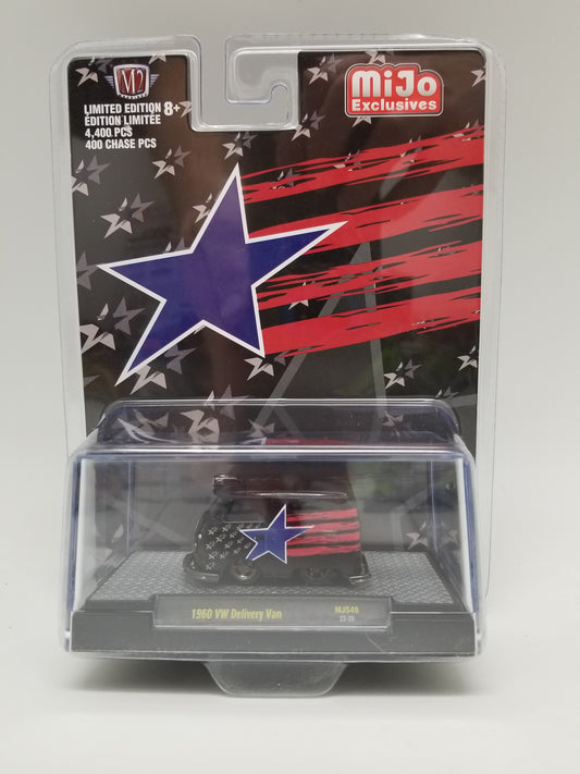 M2 1960 VW Delivery Van - Stars & Stripes - MiJo Exclusive