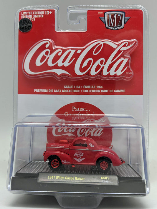 M2 CHASE 1941 Willys Coupe Gasser - Coca-Cola