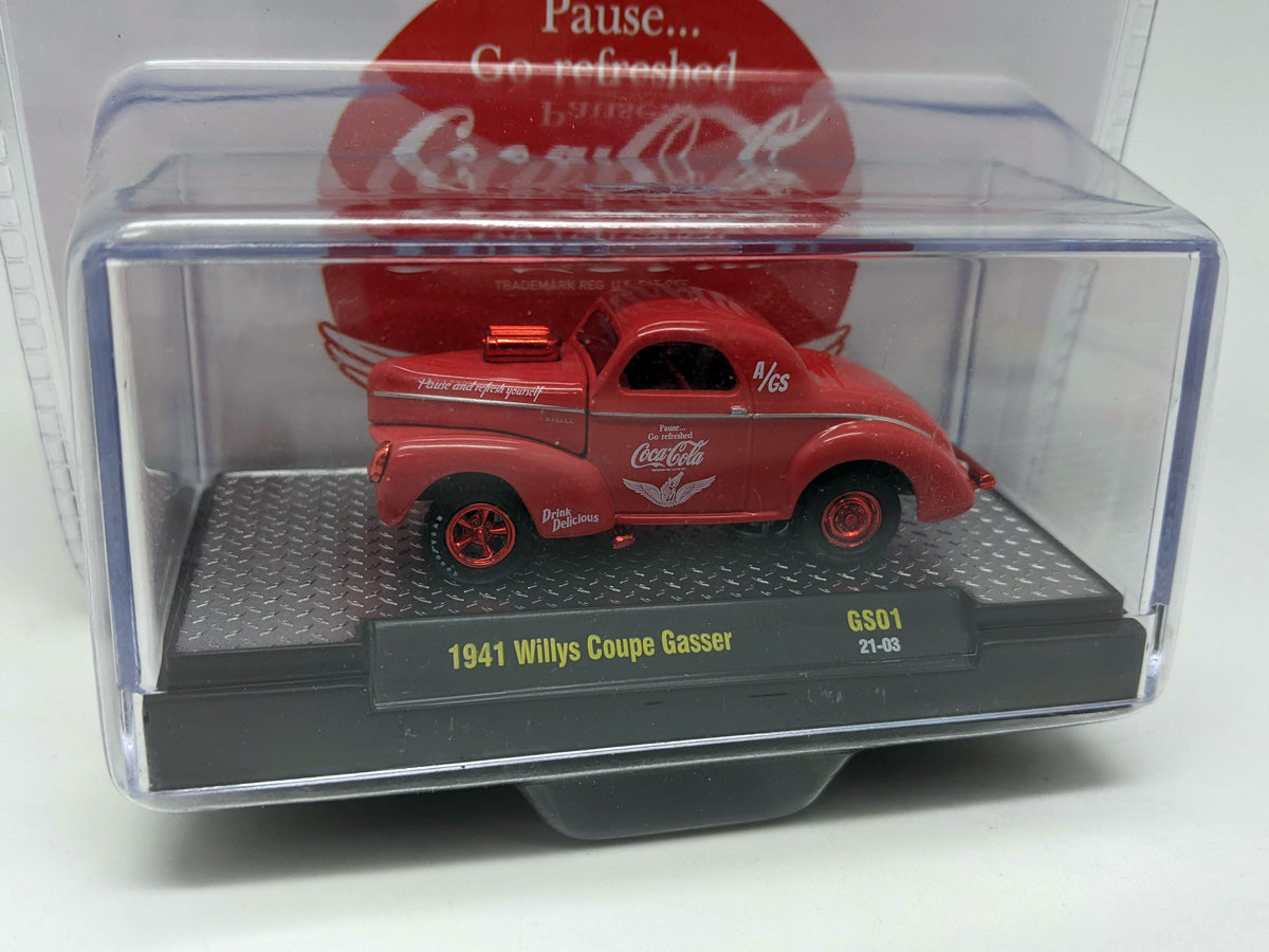 M2 CHASE 1941 Willys Coupe Gasser - Coca-Cola