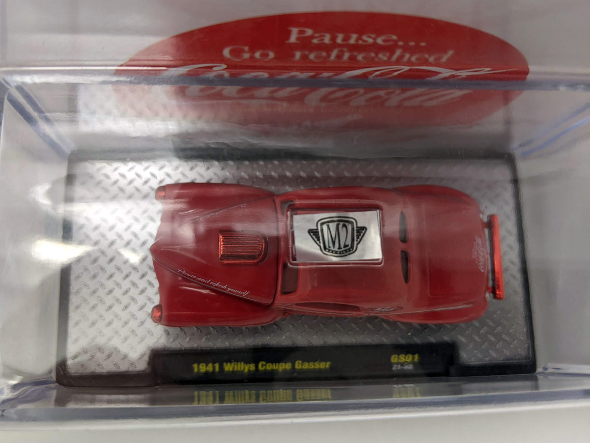 M2 CHASE 1941 Willys Coupe Gasser - Coca-Cola
