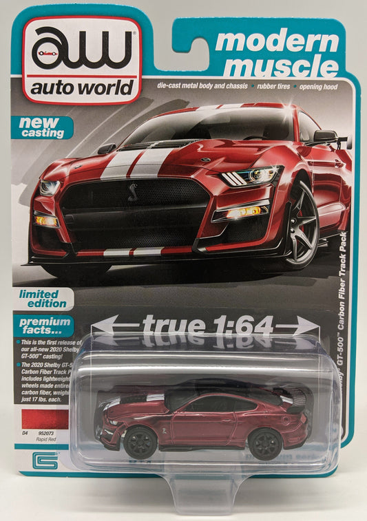 AW 2020 Shelby GT500 Carbon Fiber Track Pack Rapid Red Mustang
