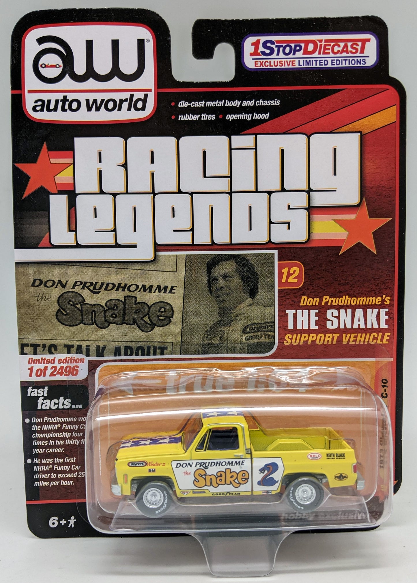 AW Racing Legends #12 "The Snake" Support Vehicle