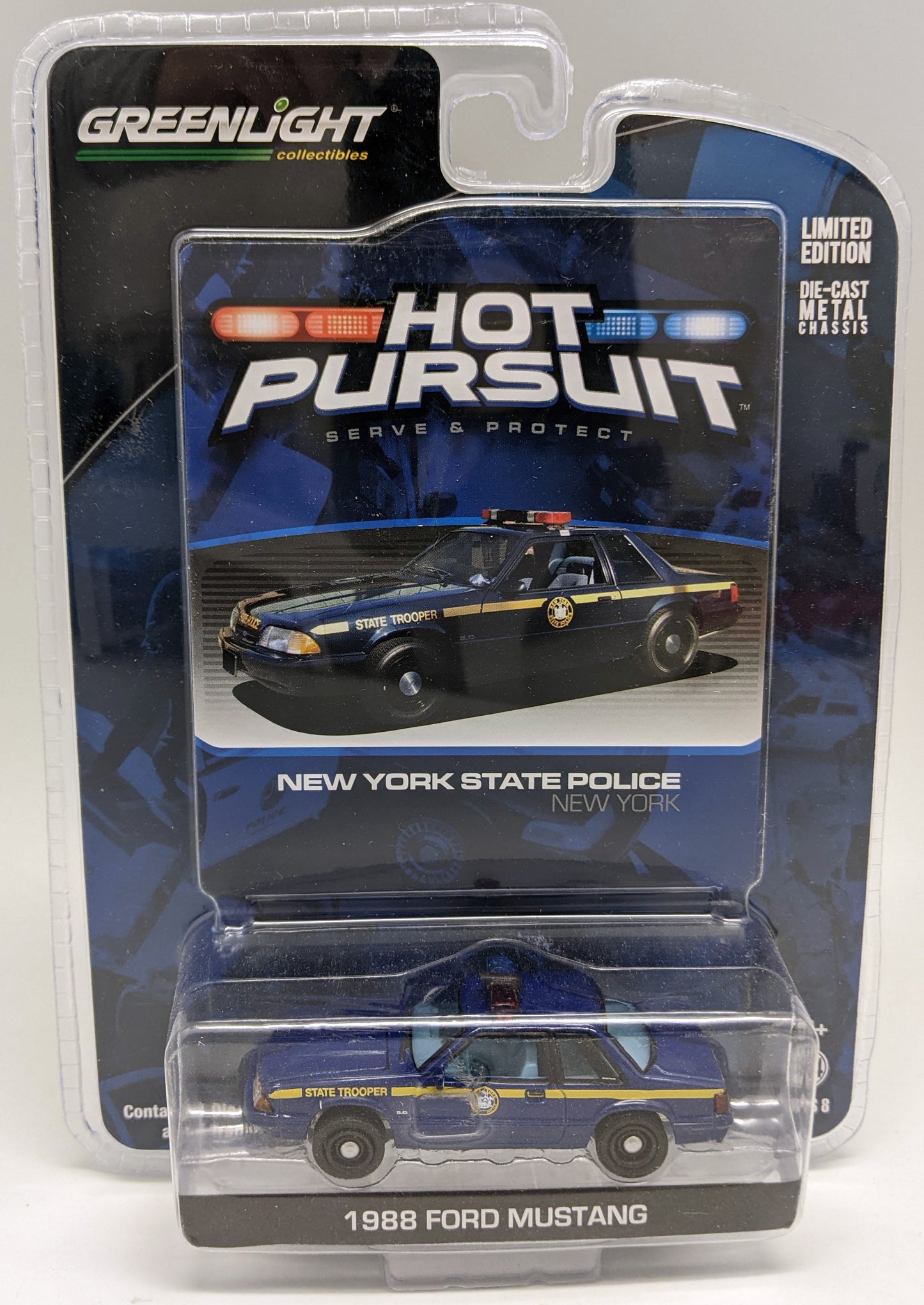 GL - 1988 Ford Mustang - Hot Pursuit New York State Police