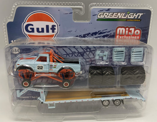 GL - 1972 Gulf Chevrolet K-10 Monster Truck - MiJo Exclusive