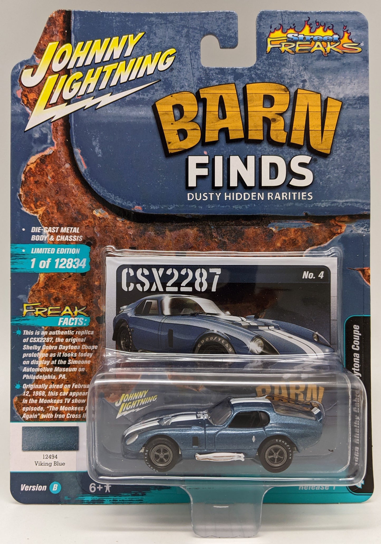 JL 1964 Shelby Cobra Daytona Coupe - Barn Finds - CSX2287