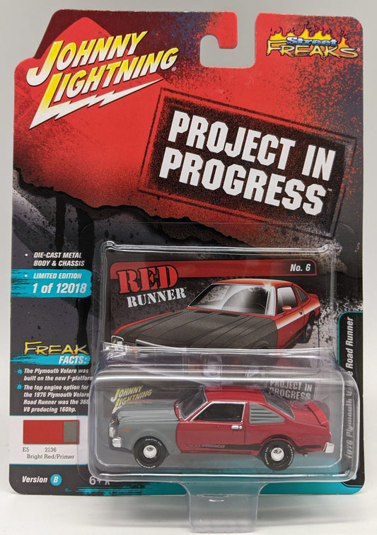 JL 1976 Plymouth Volare Road Runner - Project In Progress - Red Runner