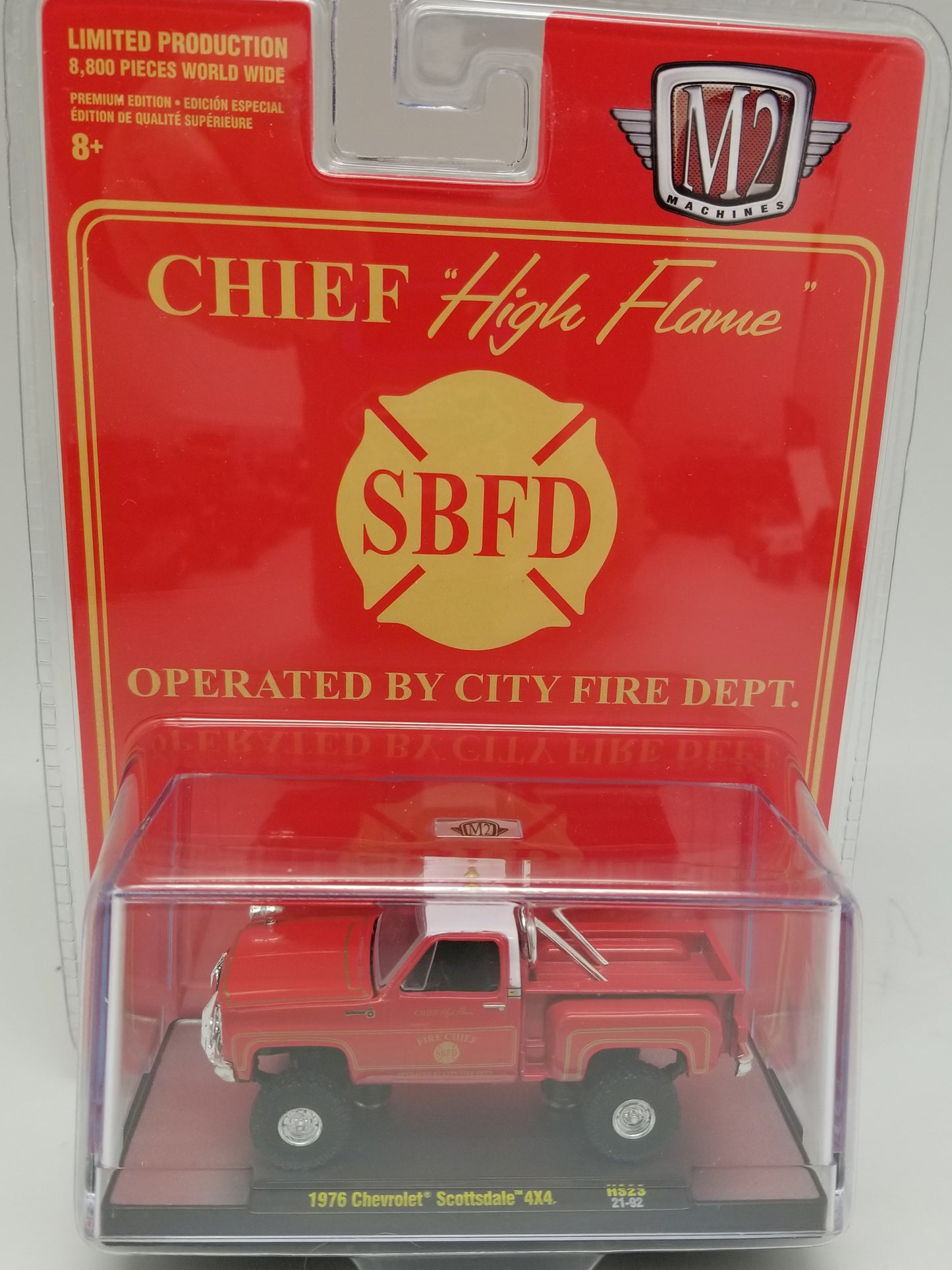 M2 1976 Chevrolet Scottsdale 4x4 - Chief "High Flame" SBFD