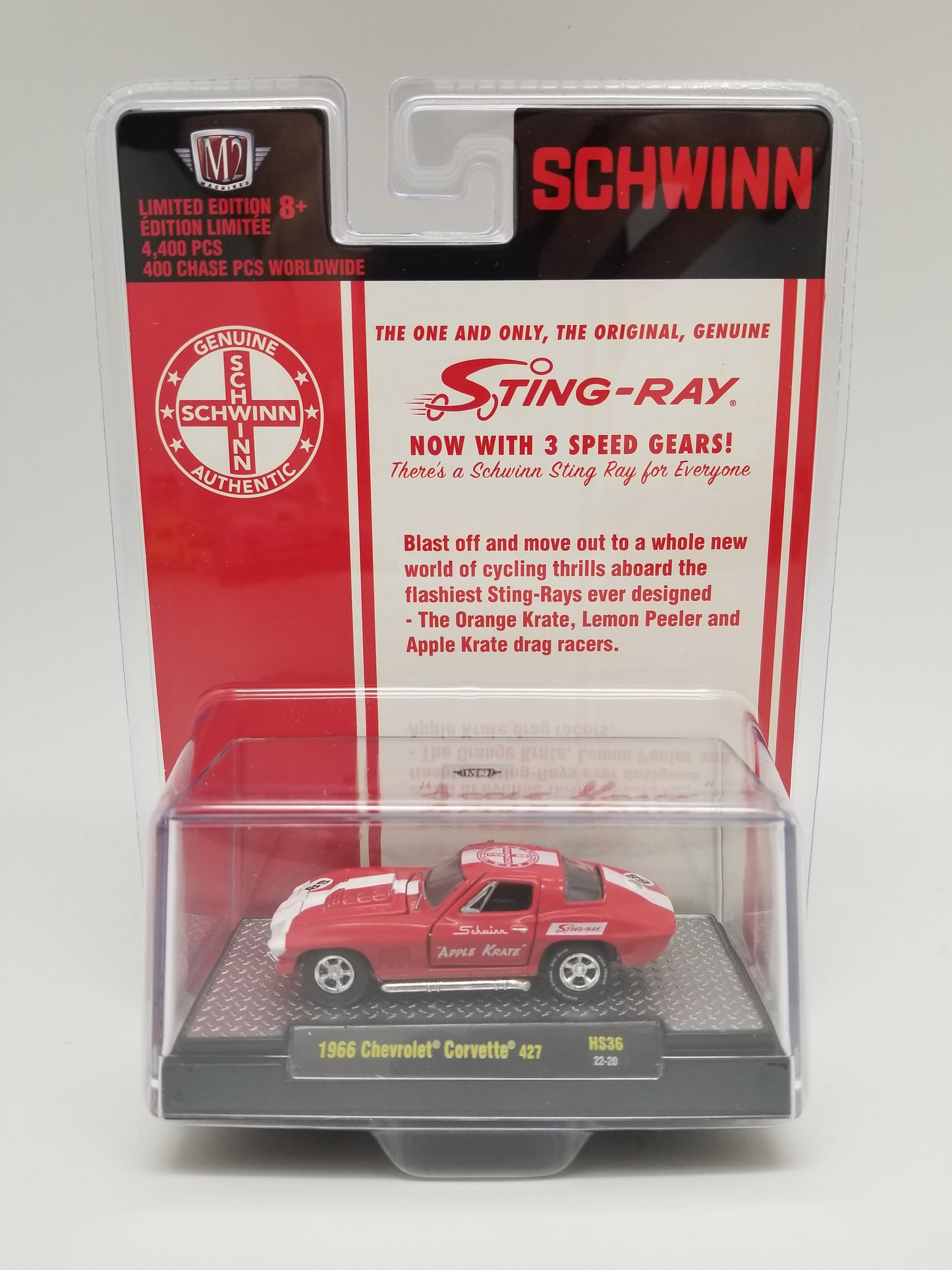 M2 1966 Stingray 'Schwinn Theme' Chevy Corvette - Apple Krate