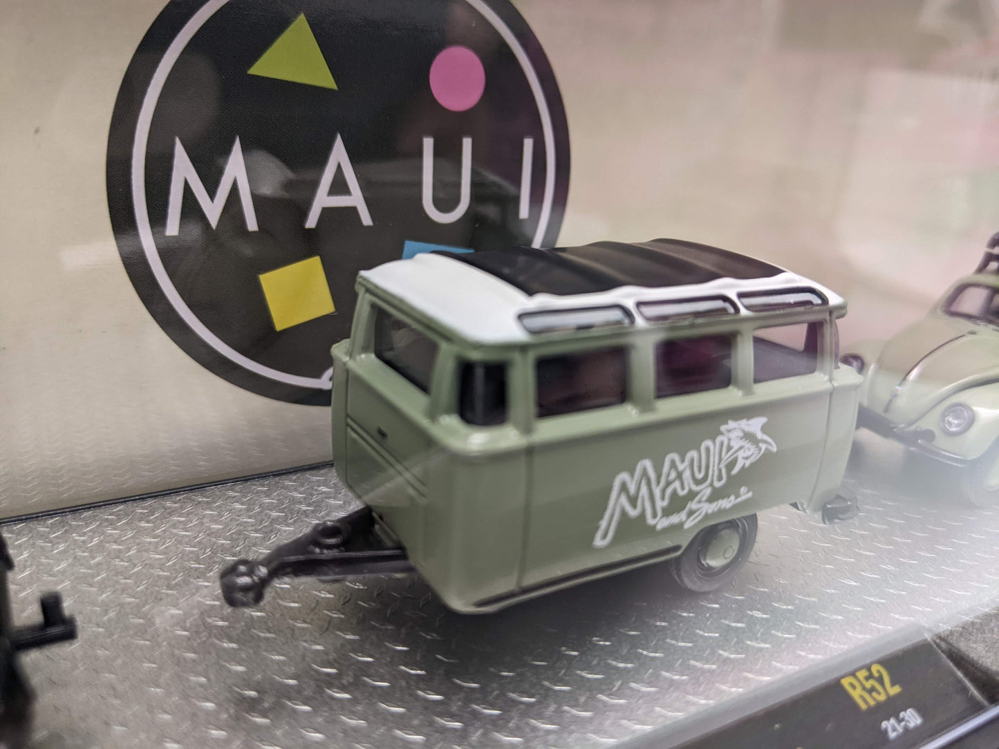 M2 1960 VW Delivery Van & 1953 VW Bettle Deluxe USA Model - Maui & Sons
