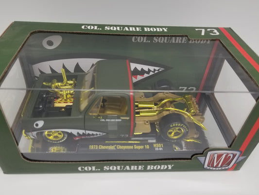 M2 CHASE 1:24 Scale - 1973 Chevrolet Cheyenne Super 10 - Col Square Body