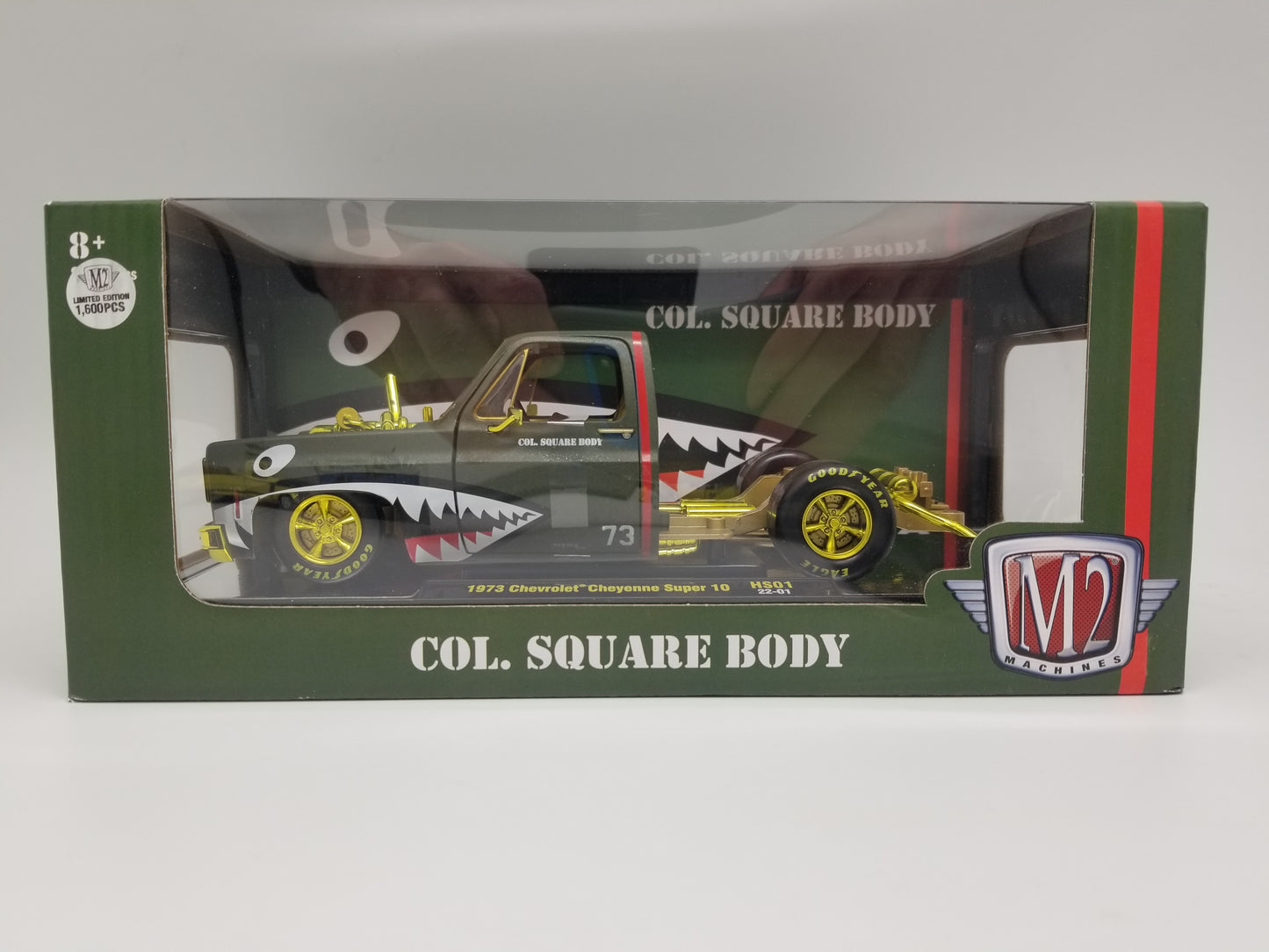 M2 CHASE 1:24 Scale - 1973 Chevrolet Cheyenne Super 10 - Col Square Body
