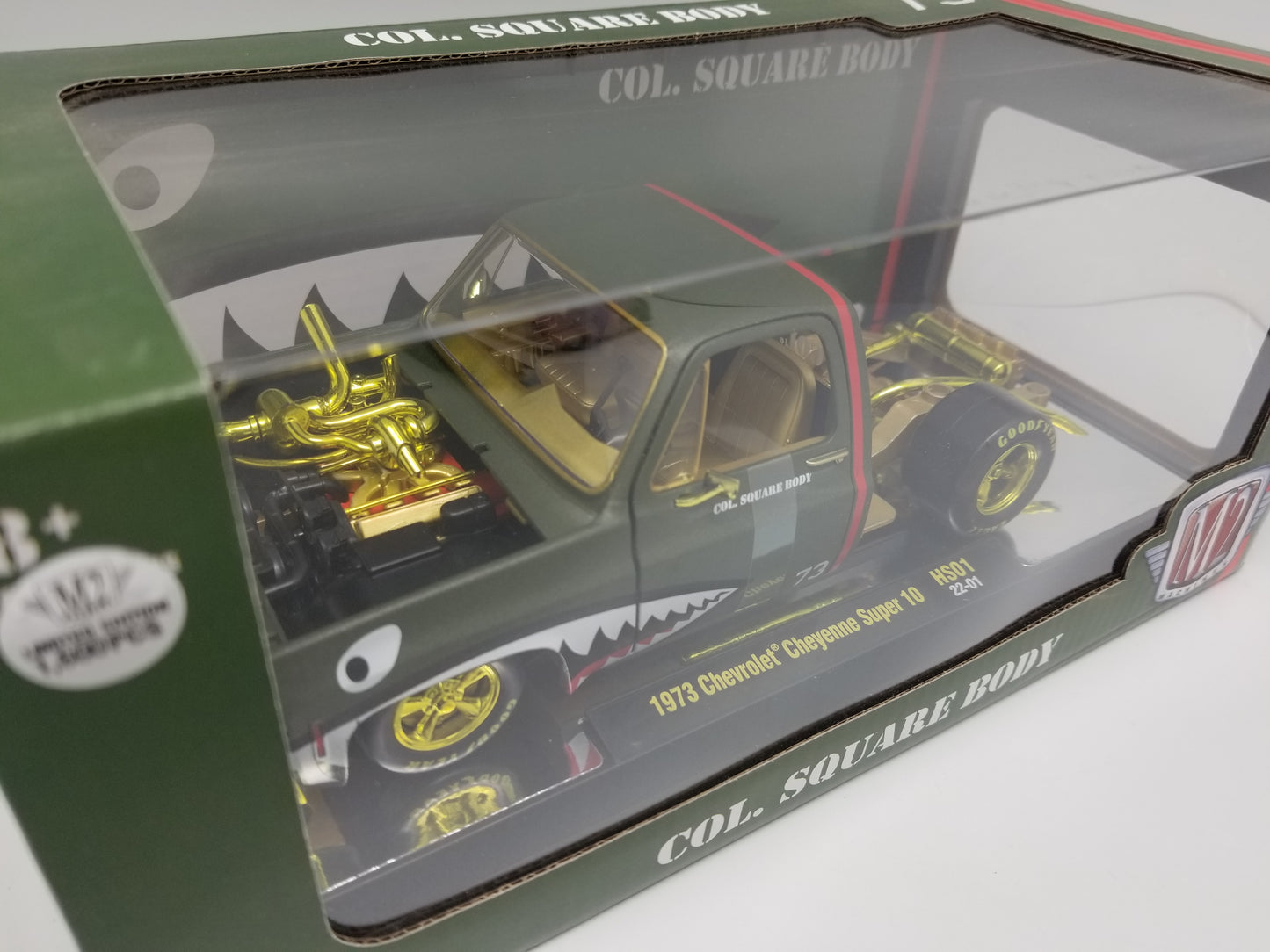 M2 CHASE 1:24 Scale - 1973 Chevrolet Cheyenne Super 10 - Col Square Body