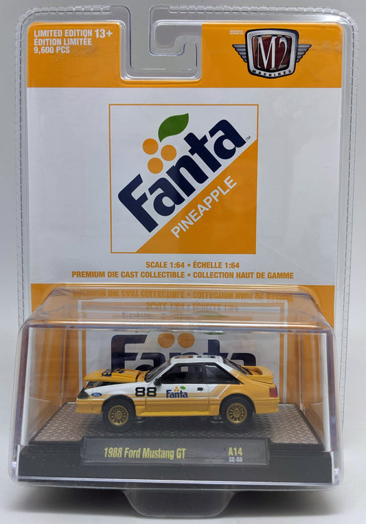 M2 1988 Ford Mustang GT - Fanta Pineapple