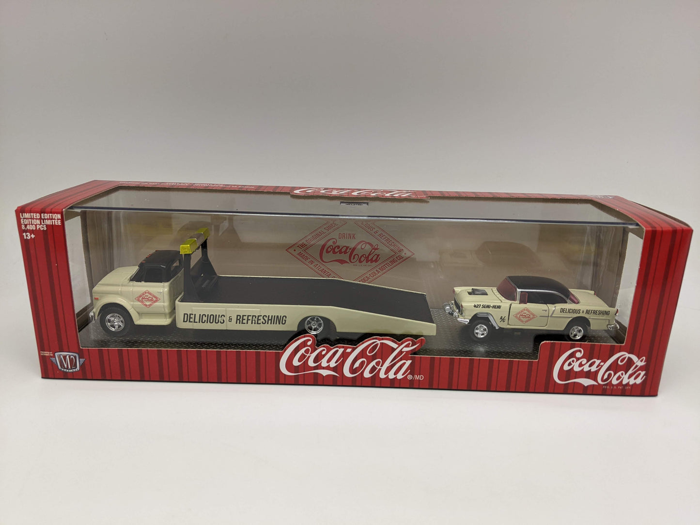 M2 1968 Chevrolet C60 Truck & 1955 Chevrolet Bel Air Gasser - Coca-Cola