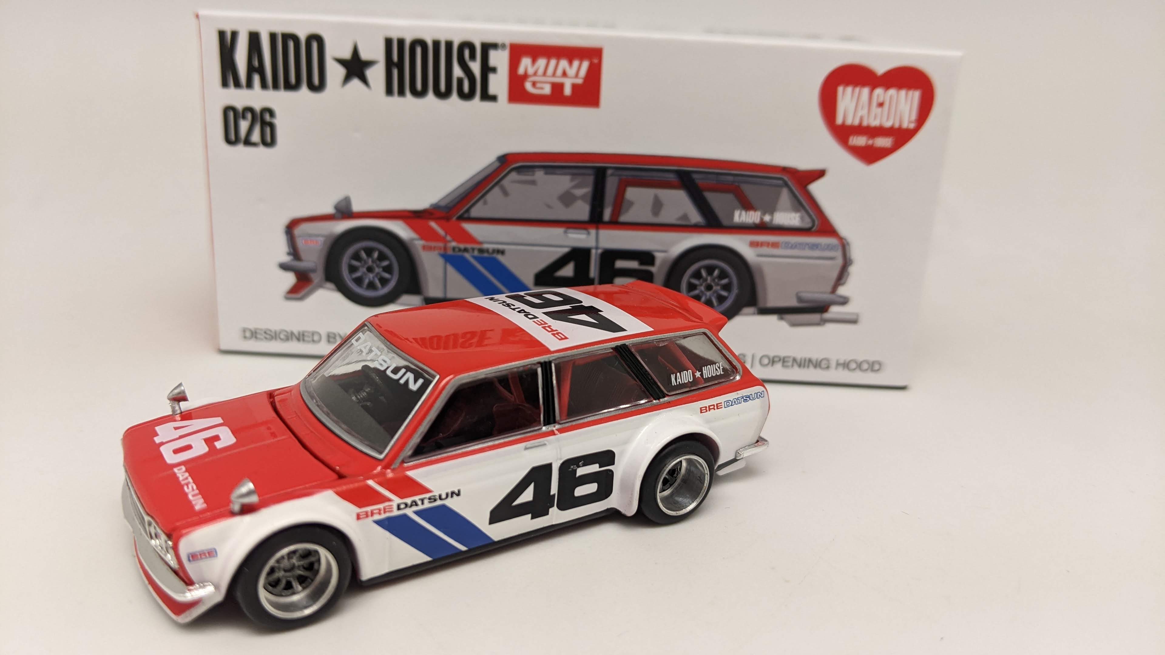 Kaido House 026 MiniGT - Datsun Kaido 510 Wagon BRE V1