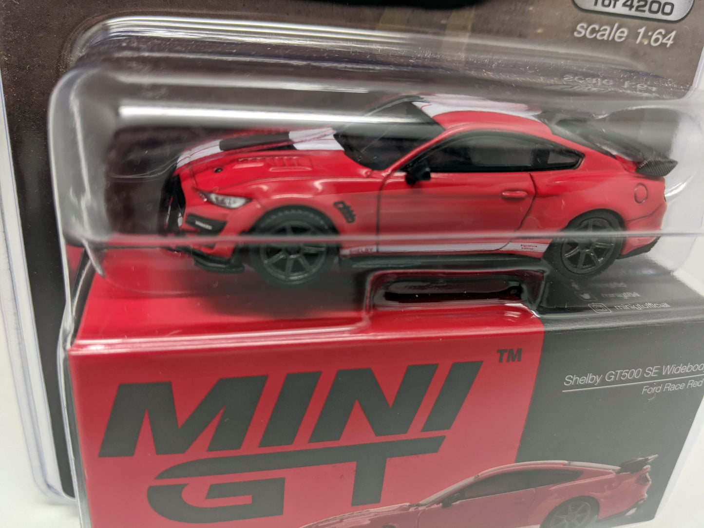 Mini GT 0389 - Shelby Mustang GT500 SE Widebody - RED