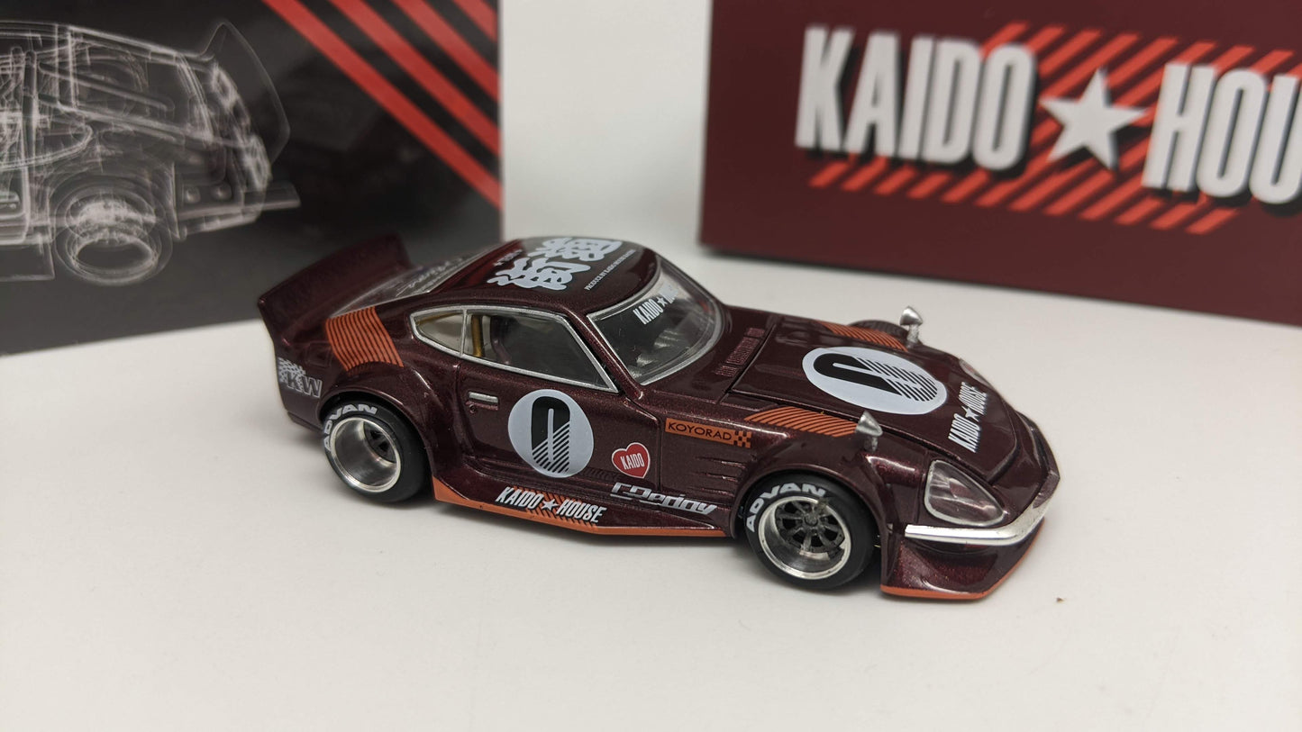 Kaido House 023 MiniGT - Datsun Fairlady Z S30Z - Dark Red