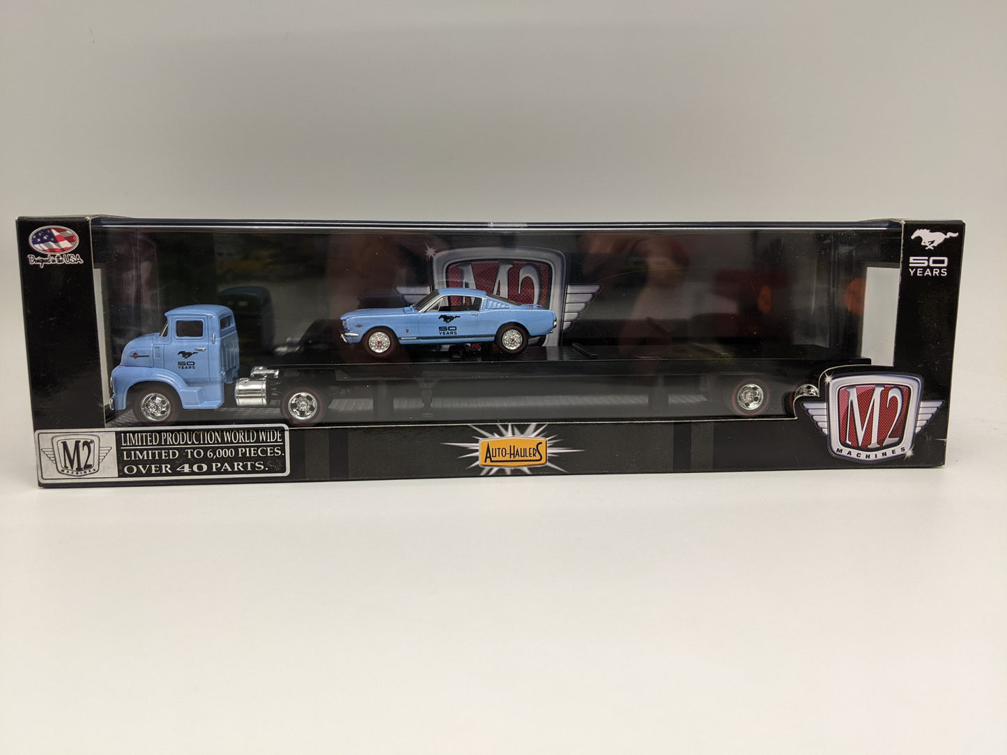 M2 1956 Ford COE & 1966 Ford Mustang GT 2+2 Fastback - Auto Hauler