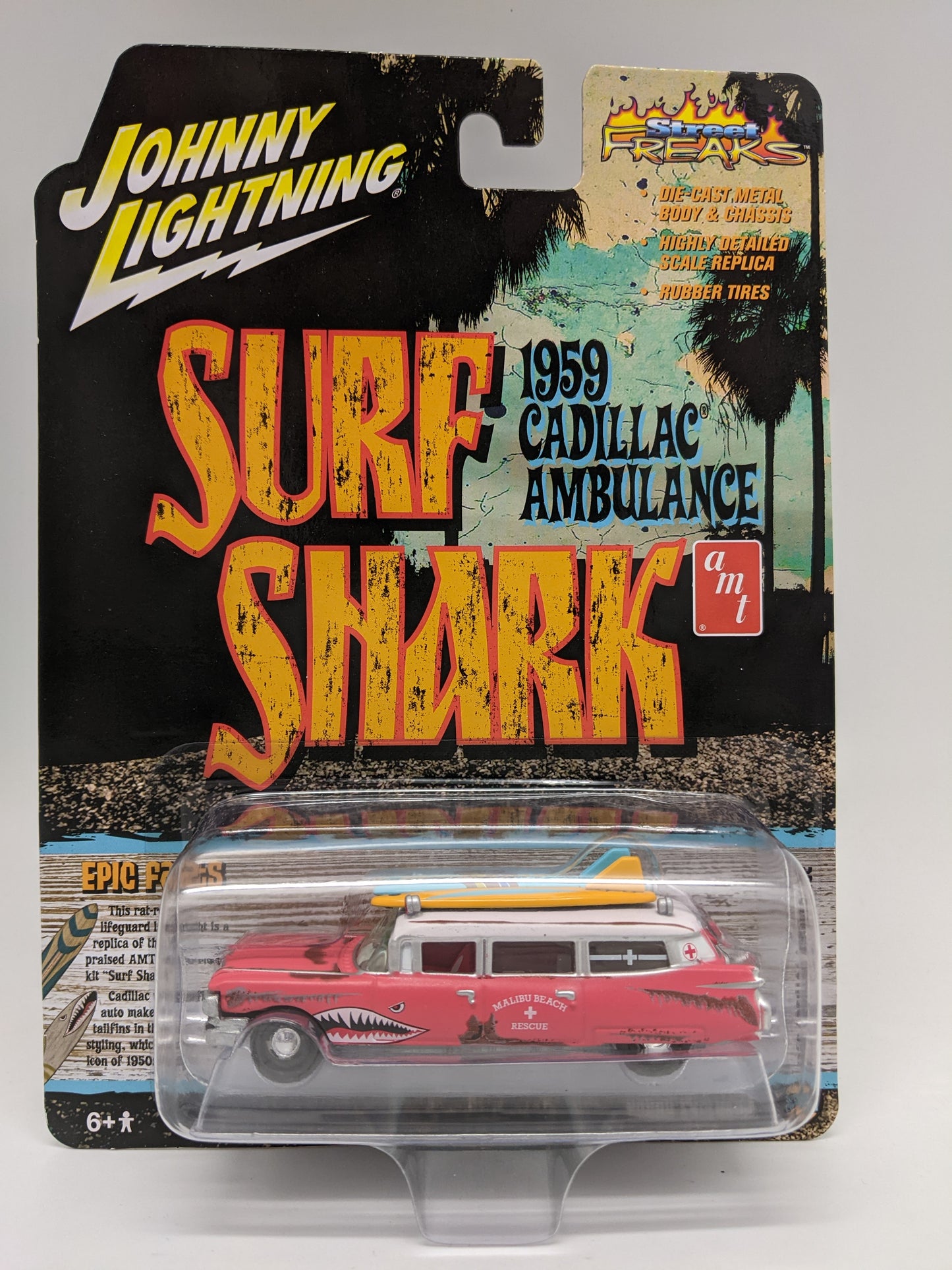 JL 1959 Cadillac Ambulance - Surf Shark